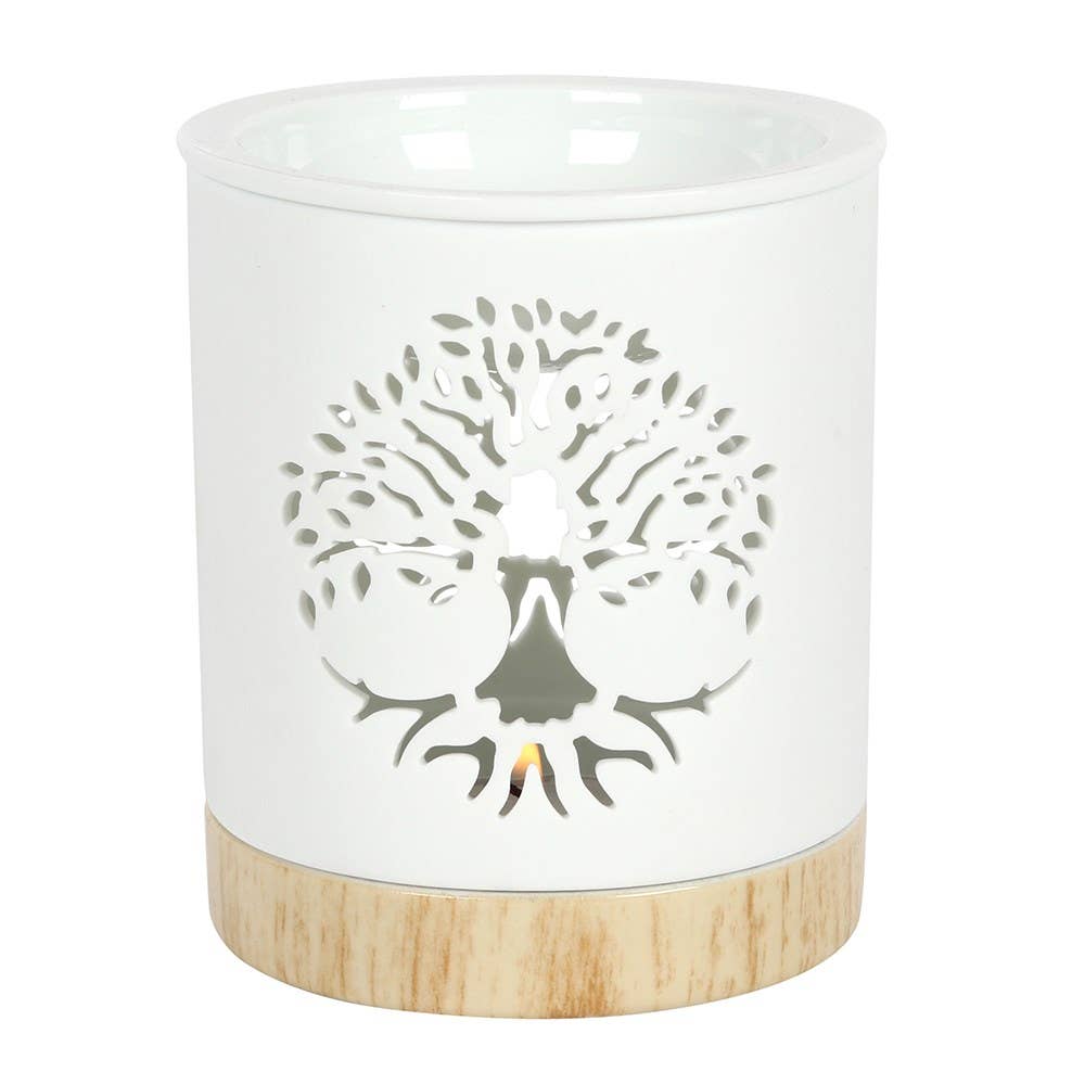 Brûleur chauffe-cire à découper White Tree of Life