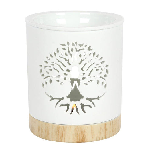 Brûleur chauffe-cire à découper White Tree of Life
