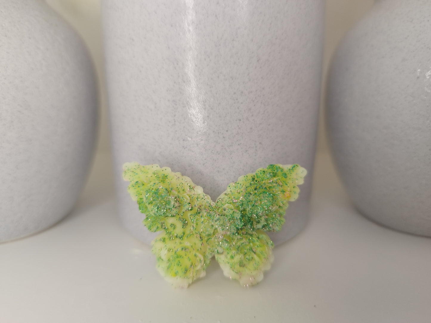 Papillon fleur de coton