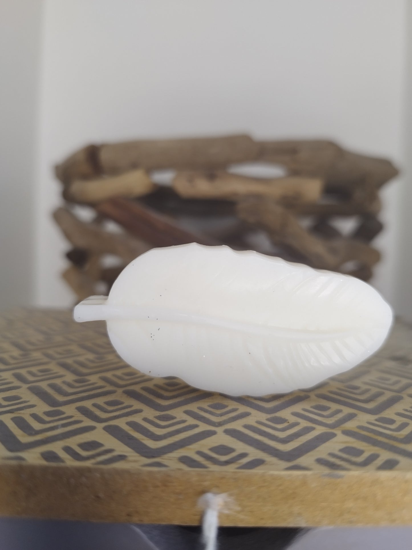 fondant plume parfum amande