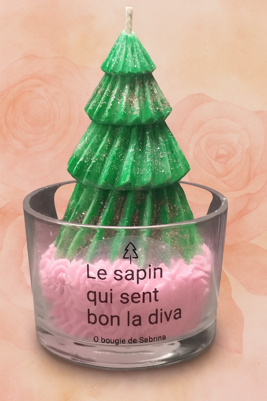Le sapin qui sent bon la diva parfum bois de rose