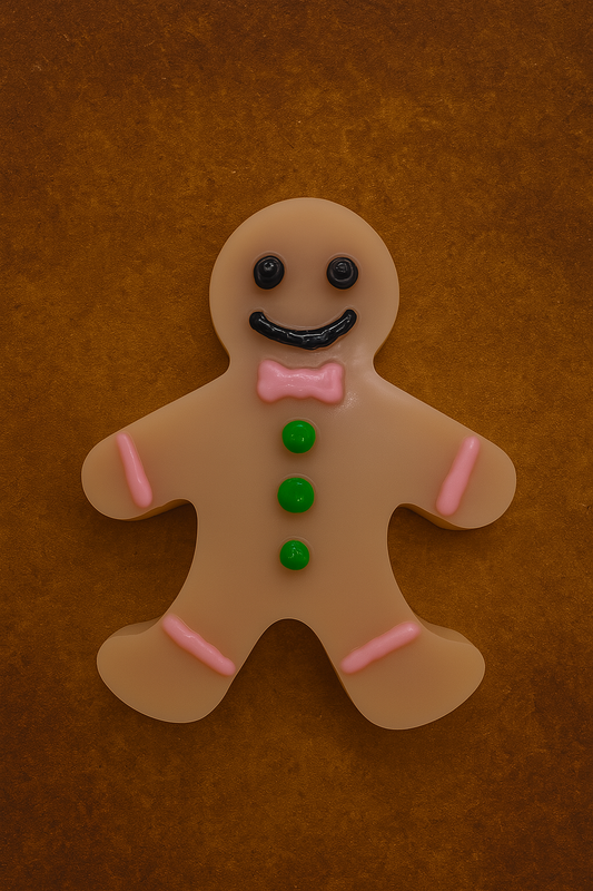 Fondant bonhomme pain d épices  parfum thé pain d épices