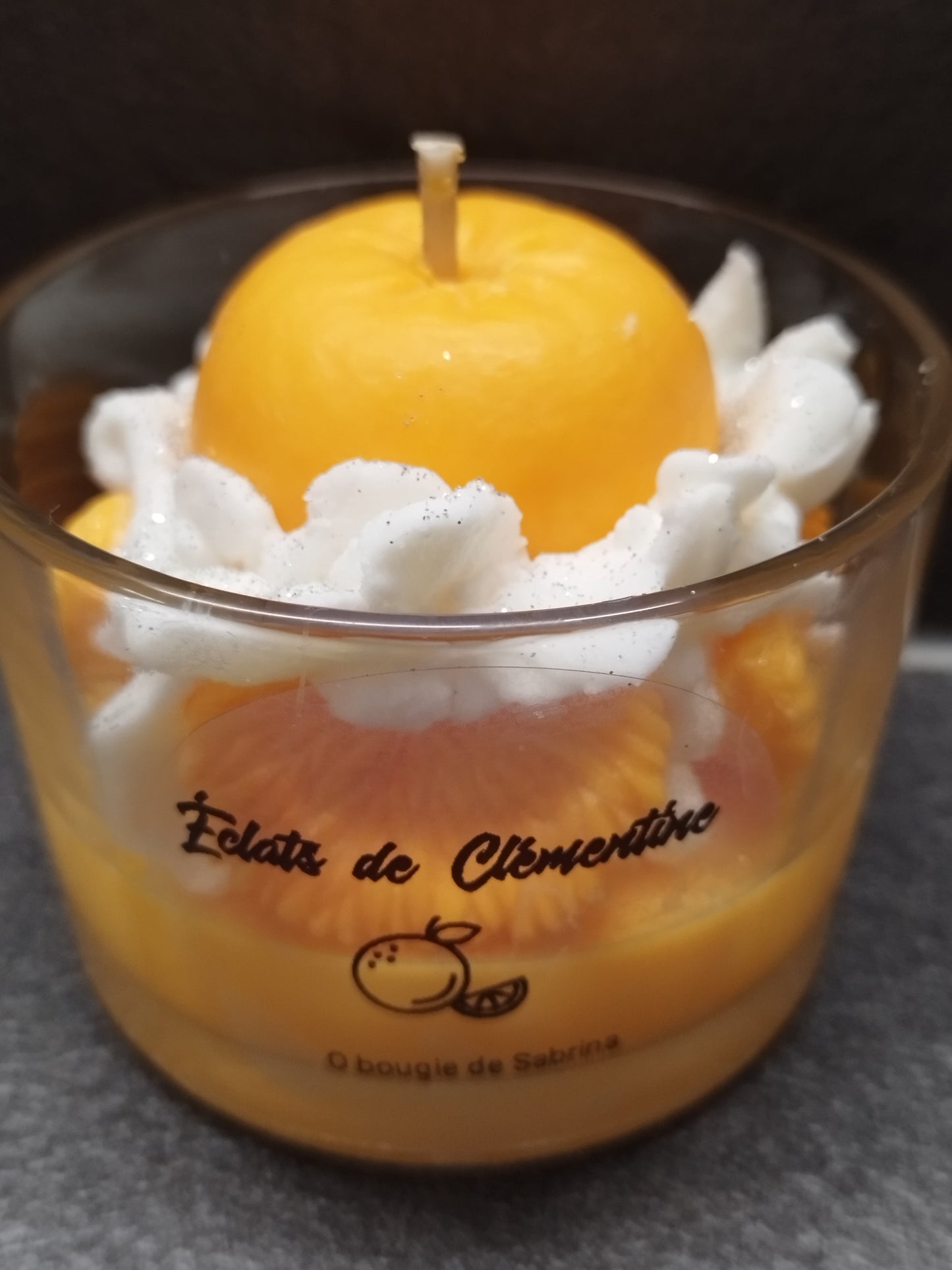éclats de clémentine