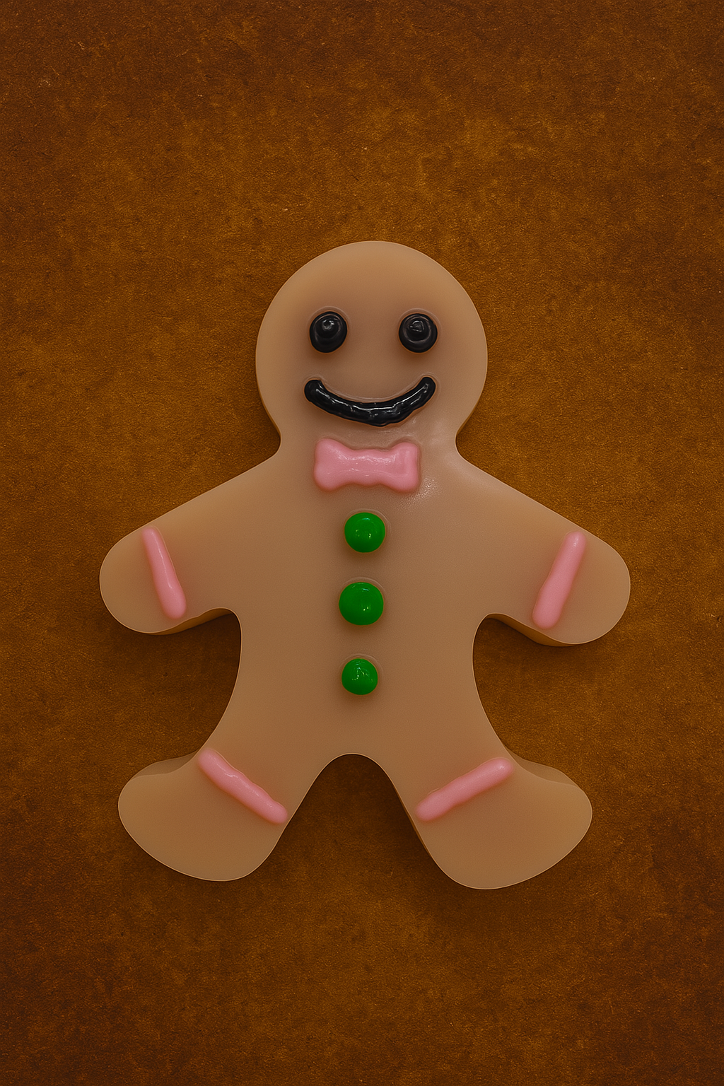 Fondant bonhomme pain d épices  parfum thé pain d épices